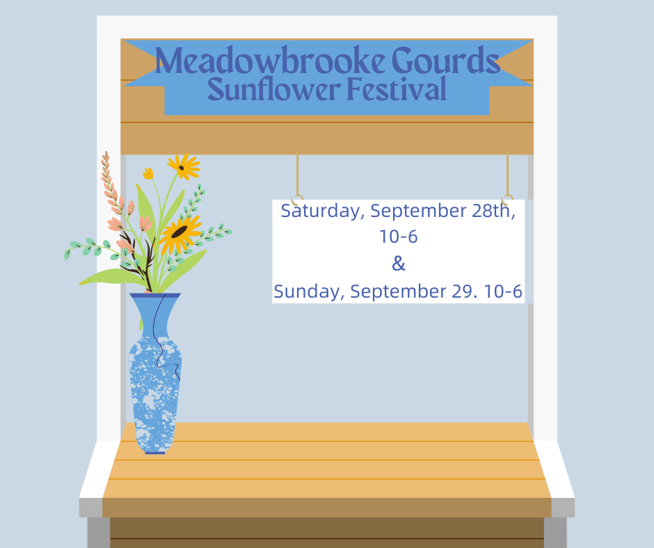 meadowbrooke gourds sunflower festival